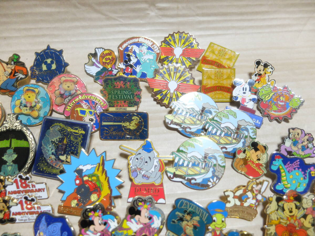 ディズニーランド ピンバッチ ピンバッジ  色々98個 まとめて USEDジャンク品 の画像7