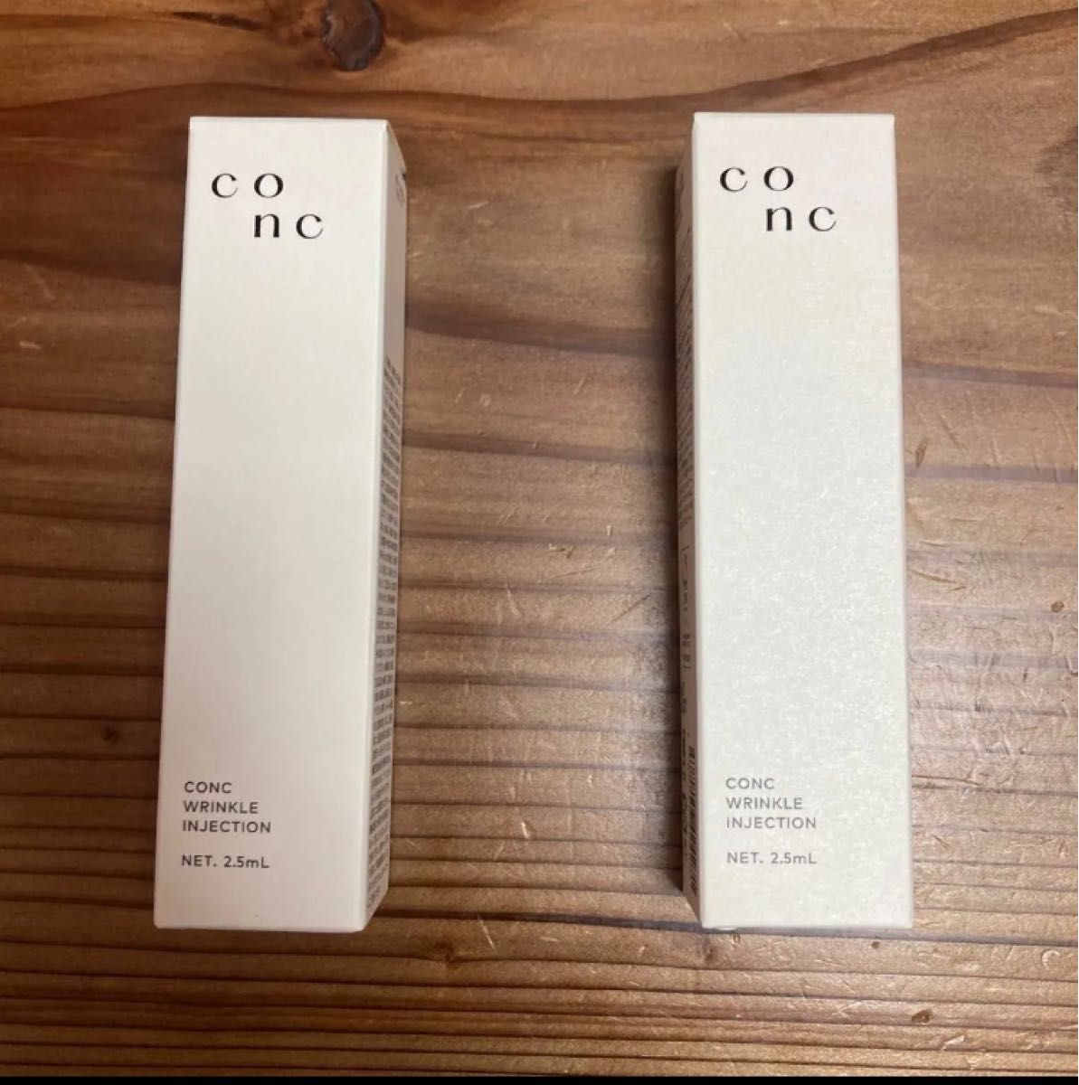 CONC リンクル インジェクション 2.5mL｜マイクロニードル 美容液　リンクル美容液 エイジングケア 部分美容液 2個セット