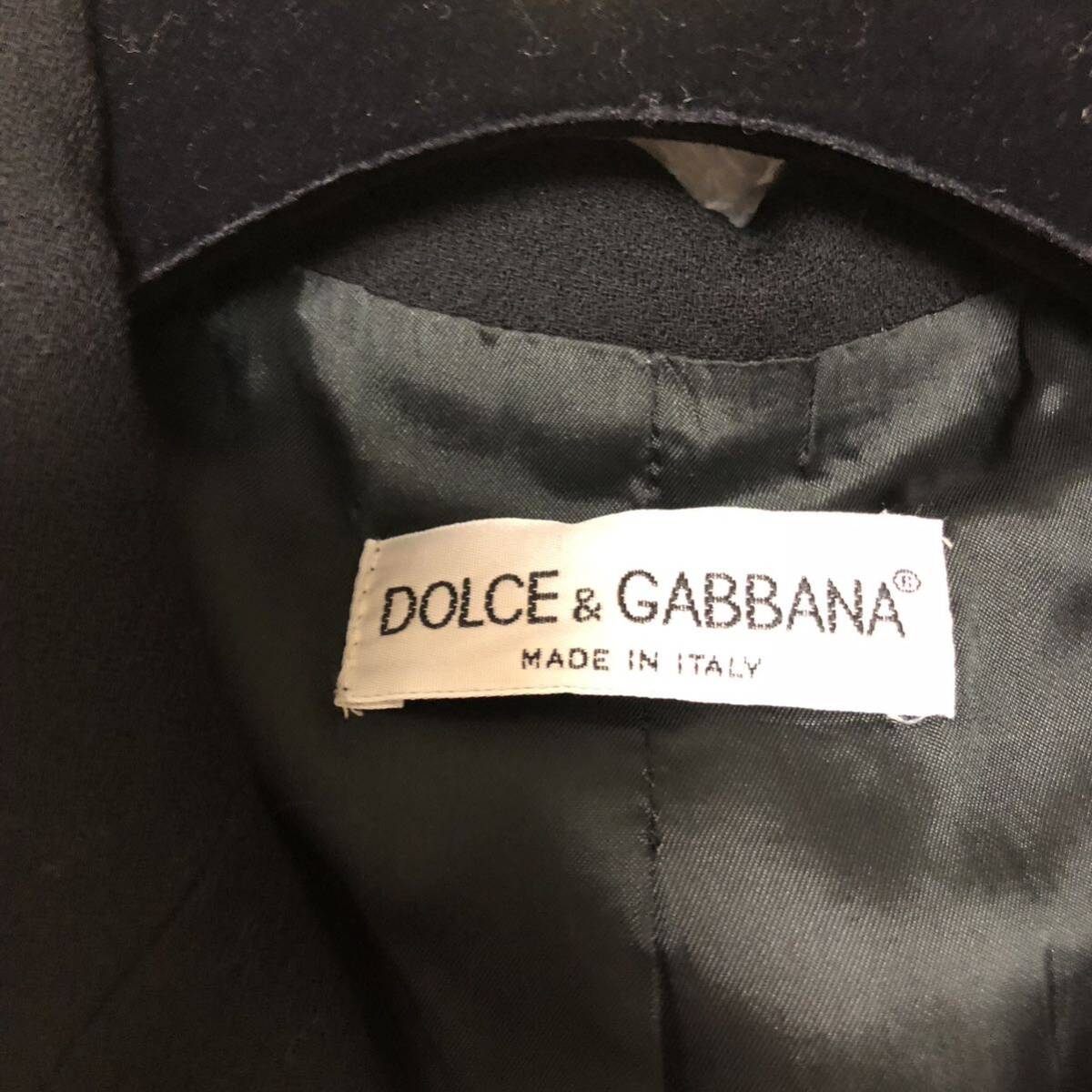 DOLCE&GABBANA ドルチェ&ガッバーナ レディース セットアップ　スーツ　ブラック MADE IN ITALY_画像5