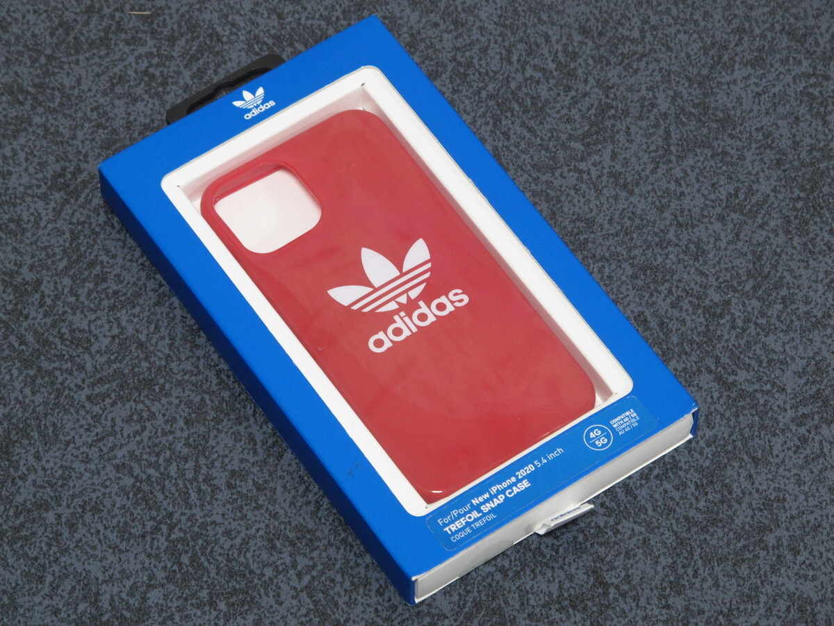 adidas アディダス iPhone12mini ケース EX7959 新品箱入り の画像1