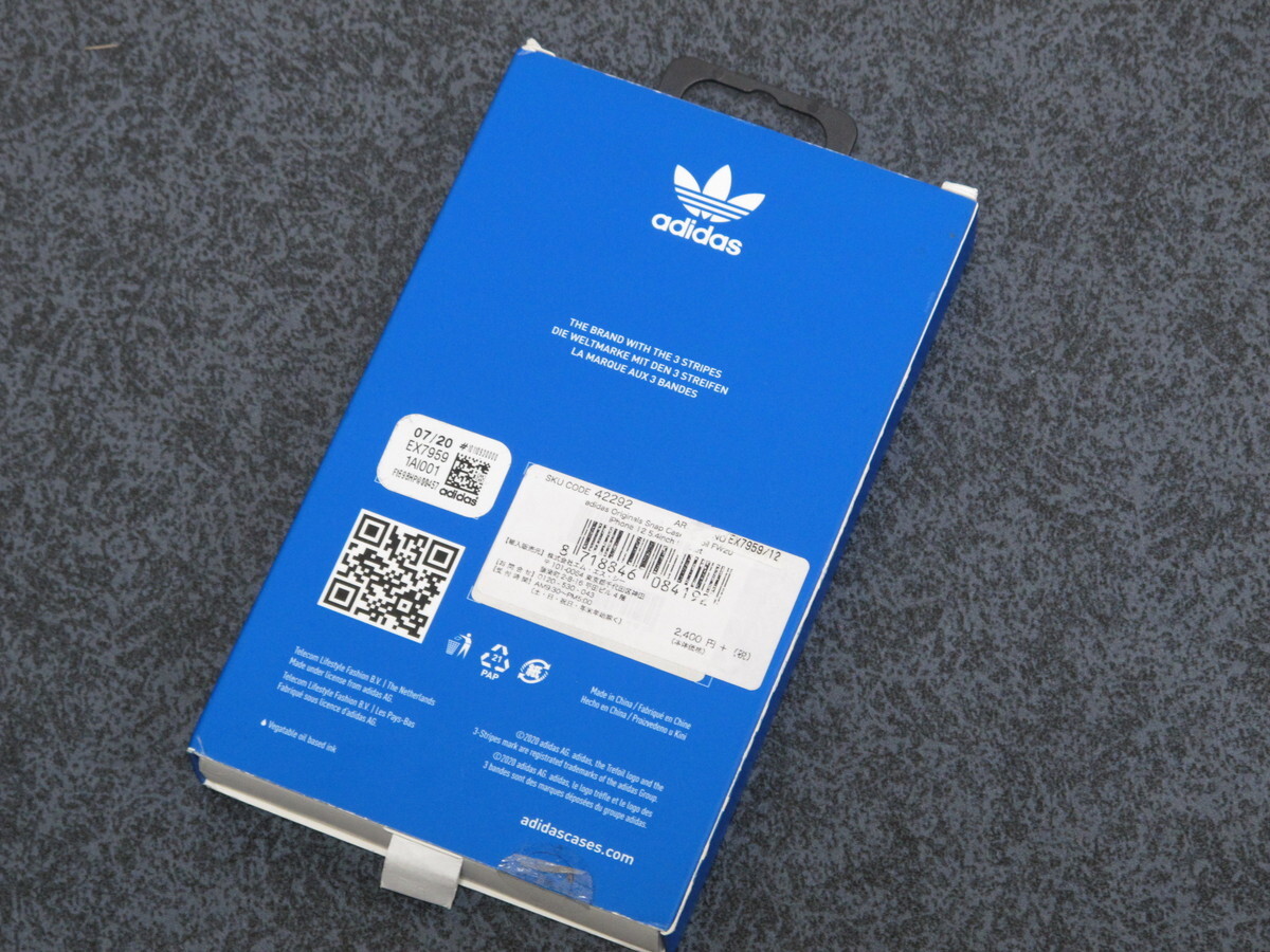 adidas アディダス iPhone12mini ケース EX7959 新品箱入り _画像3