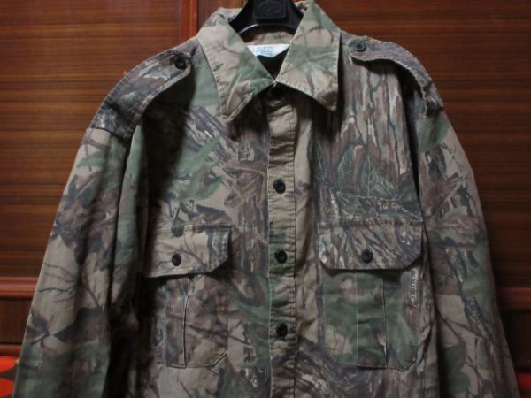 USA製 CAMCO 80s 90s ビンテージ リアルツリー カモ シャツ ■ 迷彩 ■ ハンティング 柄 総柄 ワーク US ARMY 米軍_画像2