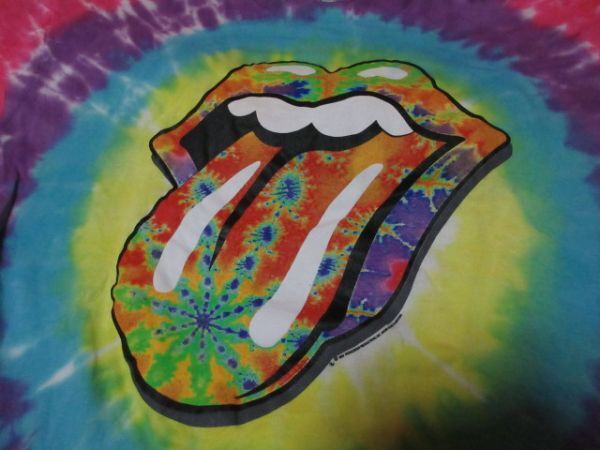 USA製 LIQUID BLUEシングルステッチ THE ROLLING STONES ザ ローリング ストーンズ バンド Tシャツ■ニルヴァーナ レッチリ ガンズ 90s好き_画像7