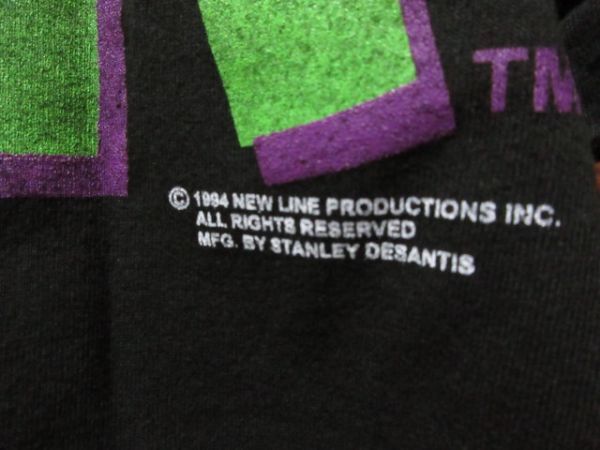 USA made TULTEX single stitch movie mask [ The Mask ] T-shirt # MOVIE Akira Thai tanikre Chile band T-shirt 90s liking also 