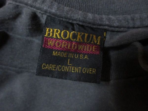 USA製 BROCKUM シングルステッチ レイジ アゲインスト ザ マシーン バンド Tシャツ■sonic youth レッチリ L7 NINE INCH NAILS 90s 好きに_画像5