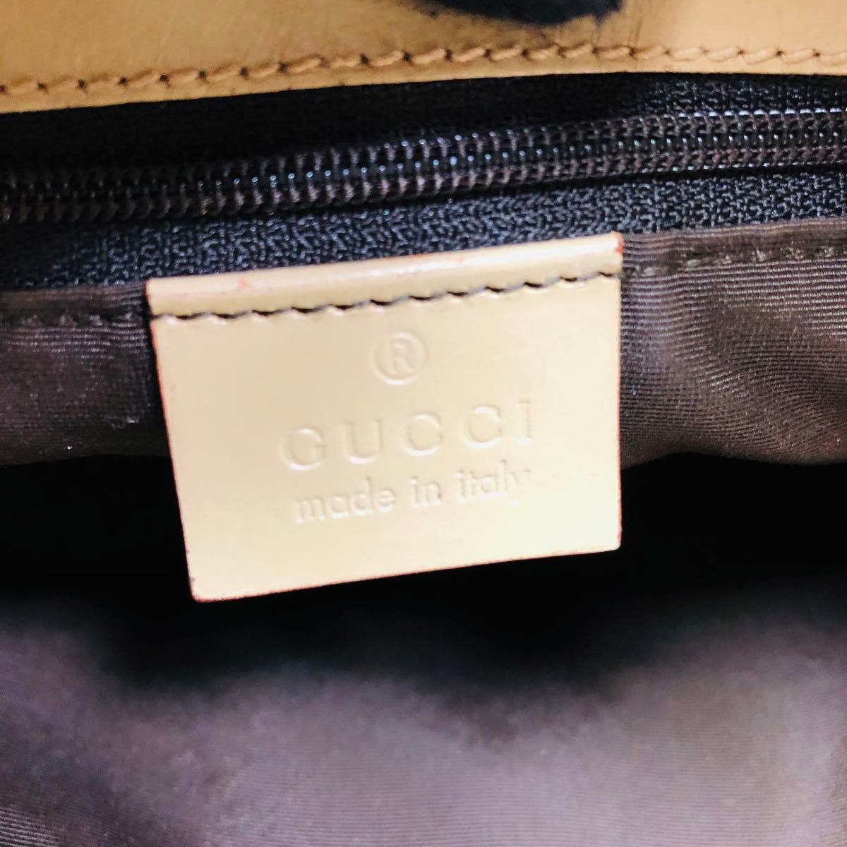 GUCCI グッチ シェリーライン GGキャンバス トートバッグ ハンドバッグ 肩掛け 