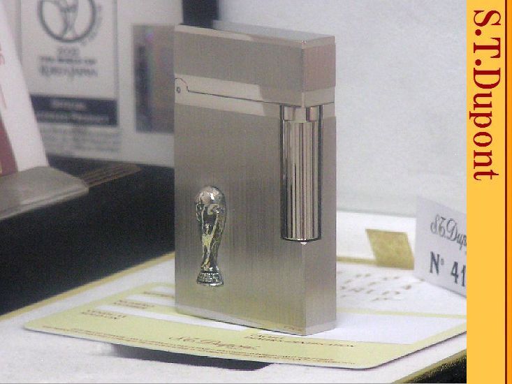 大人気 FIFA 限定ガスライター ライン2 】S.T.Dupont 激レア 未使用品 【 WORLDCUP 喫煙具グッズ 限定 エス・テー・デュポン 煙草! サイメ◆葉巻 デュポン