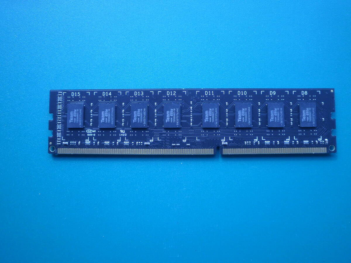 動作確認済み　TEAMGROUP　DDR3-４GB　PC3-4GB　１枚　 K_画像3