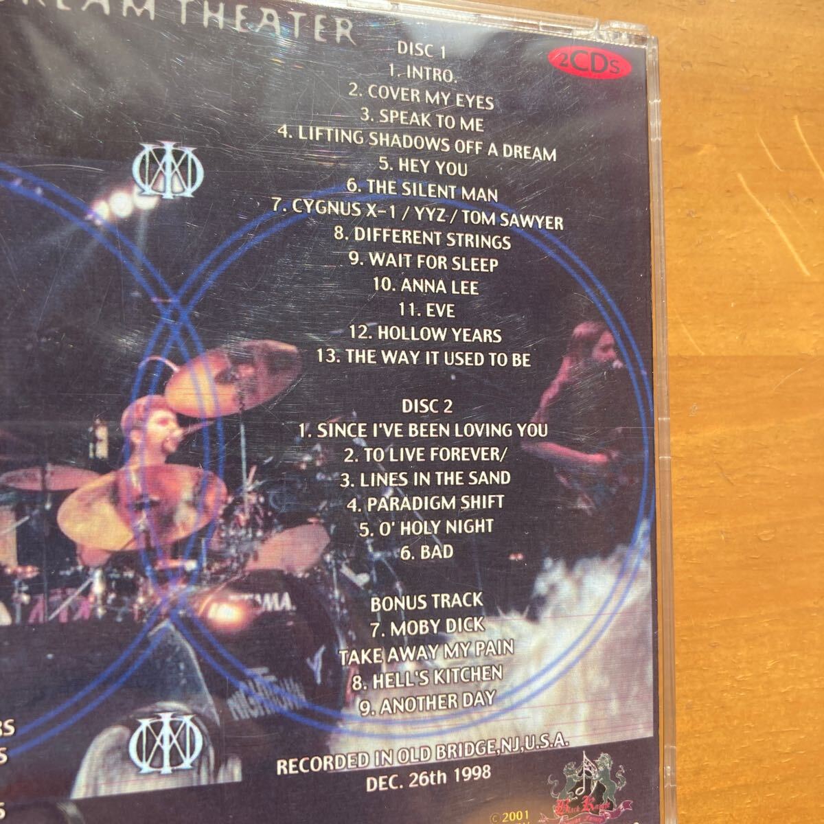 Dream Theater The Holiday Show In New Jersey(2CD-R)の画像5