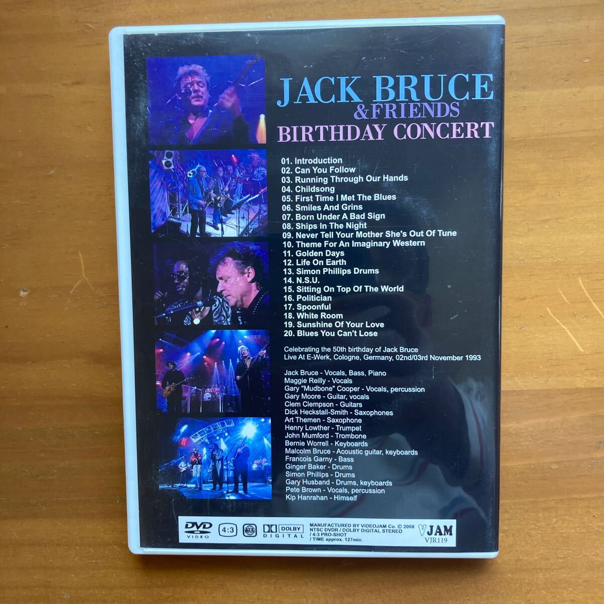 Jack Bruce&Friends Birthday Concert(1DVD-R)_画像2