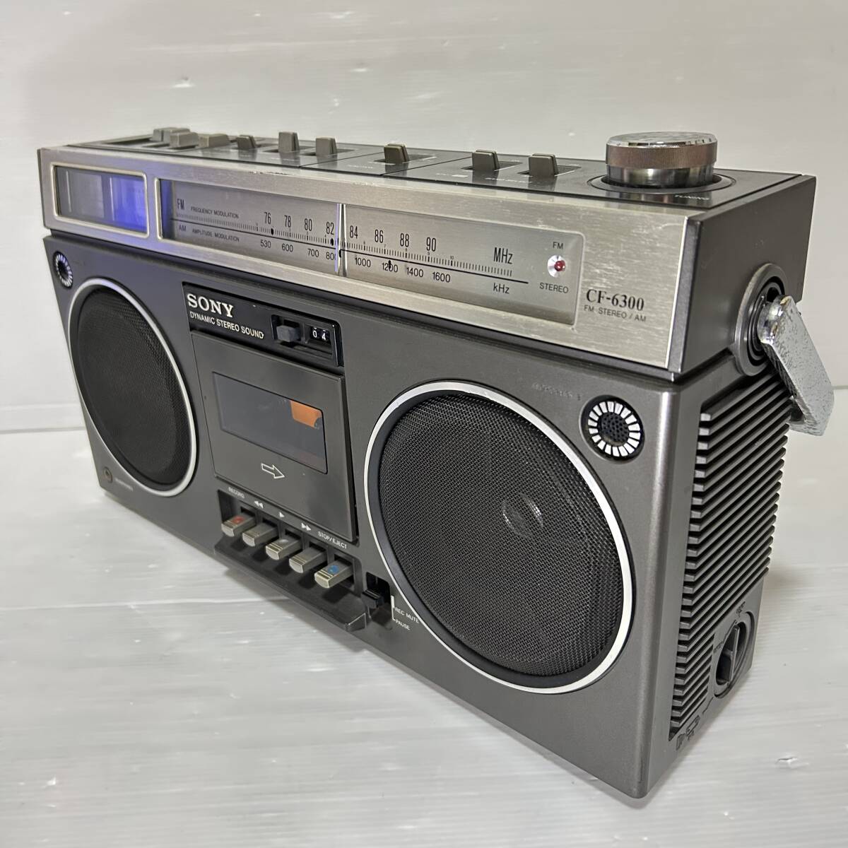 SONY CF-6300　ステレオカセットレコーダー　ラジカセ