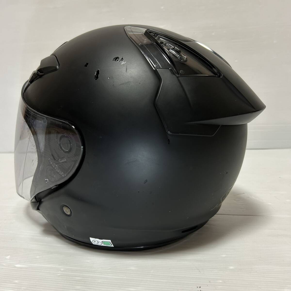 SHOEI ショウエイ J-FORCE3 ジェットヘルメット マットブラック サイズLの画像4