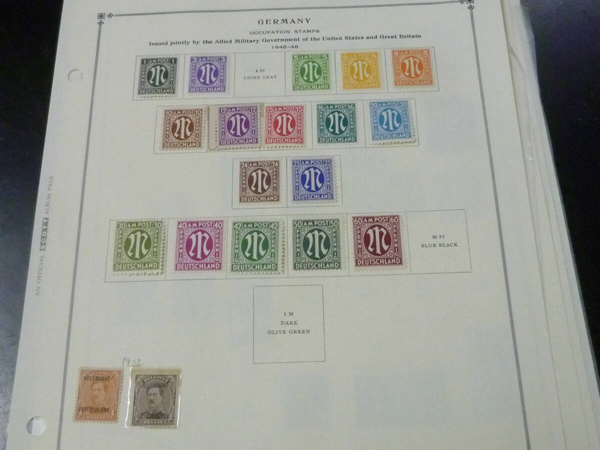 24 P ドイツ切手 1903-1949年 OFFICIAL・他 計140種 未使用OH・使用済 ※説明欄必読の画像5