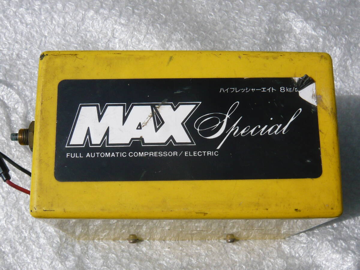 MAX special 全自動エアー コンプレッサー 12V NIKKEN ヤンキーホーンやビッグホーン等に！ / デコトラック野郎一番星レトロアートの画像4