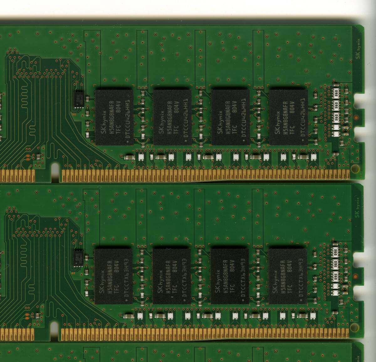 【ECC UDIMM】DDR4-2133、16GBの4枚セットで64GB、中古 SKhynix  ECC Unbuffered  Z240で動作確認済み 1825-5の画像7