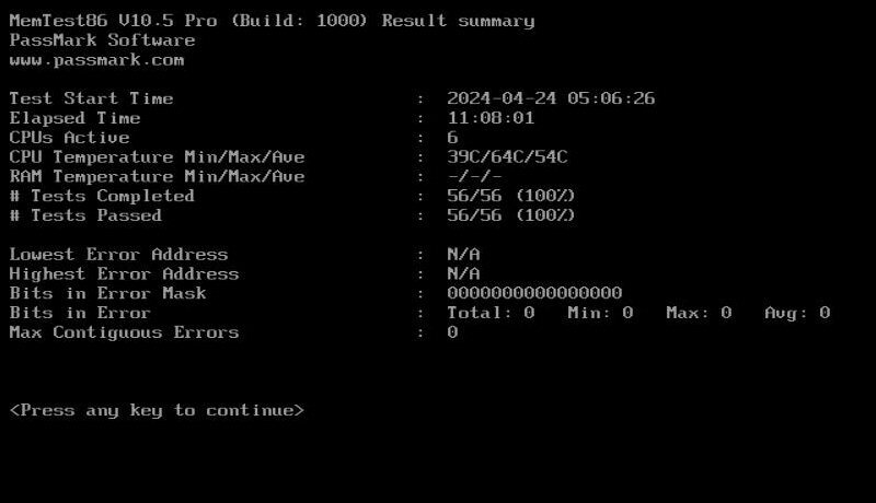 【RDIMM】DDR4-2400、ECC Registered、16GBの8枚セットで128GB、中古  micron vlp reg サーバー用 Z440で動作確認済み 1647-1の画像5