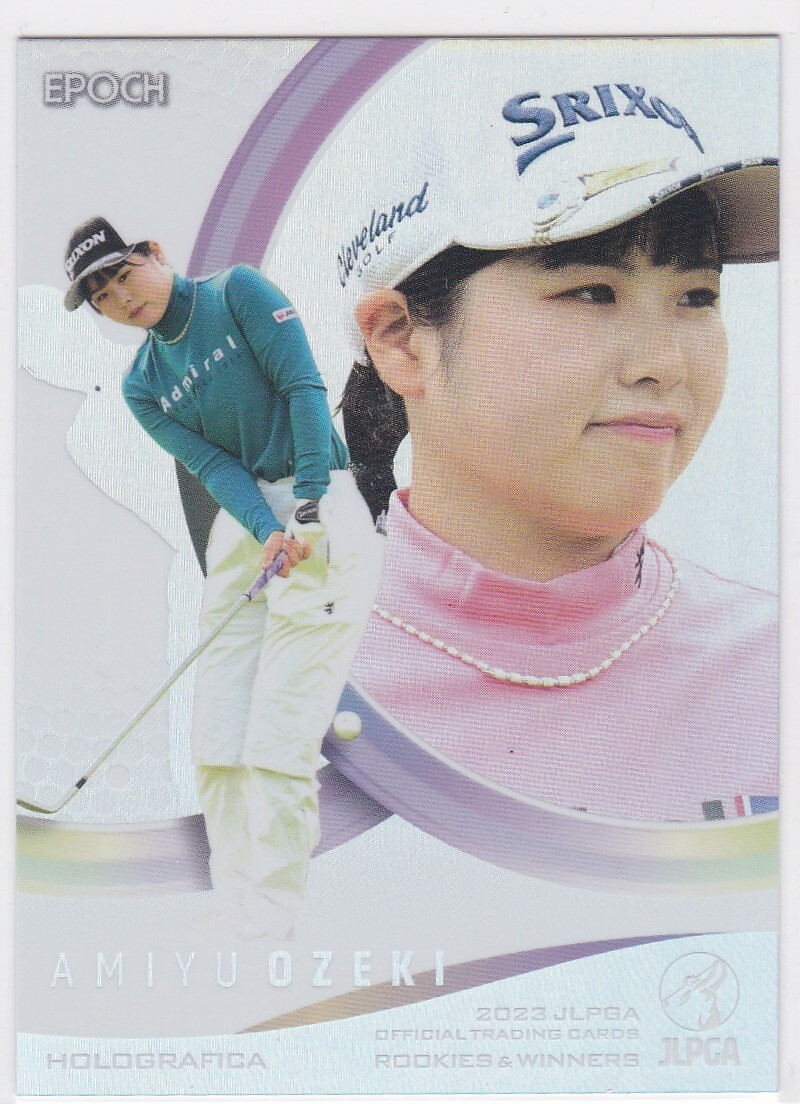 尾関彩美悠 2023 EPOCH JLPGA 日本女子プロゴルフ HOLOGRAFICA インサートの画像1