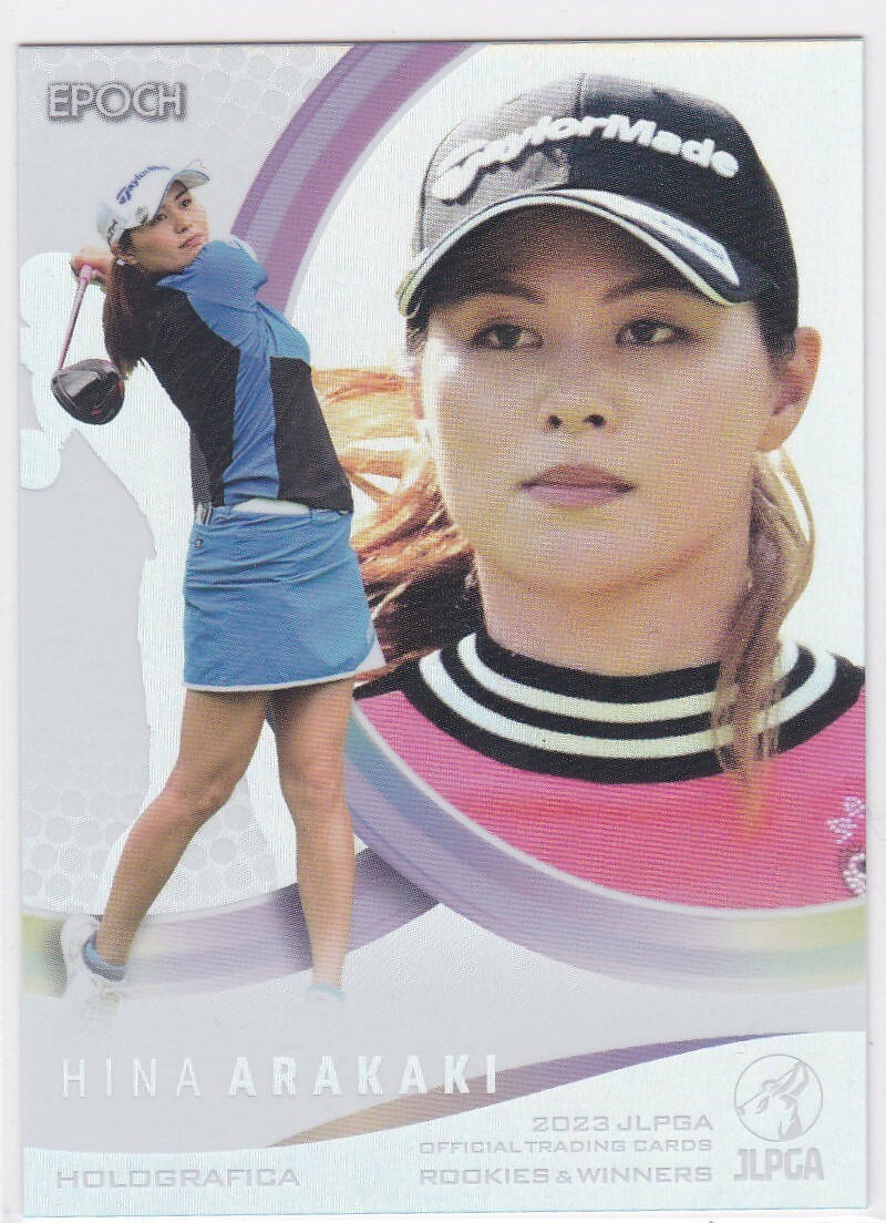 新垣比菜 2023 EPOCH JLPGA 日本女子プロゴルフ HOLOGRAFICA インサートの画像1