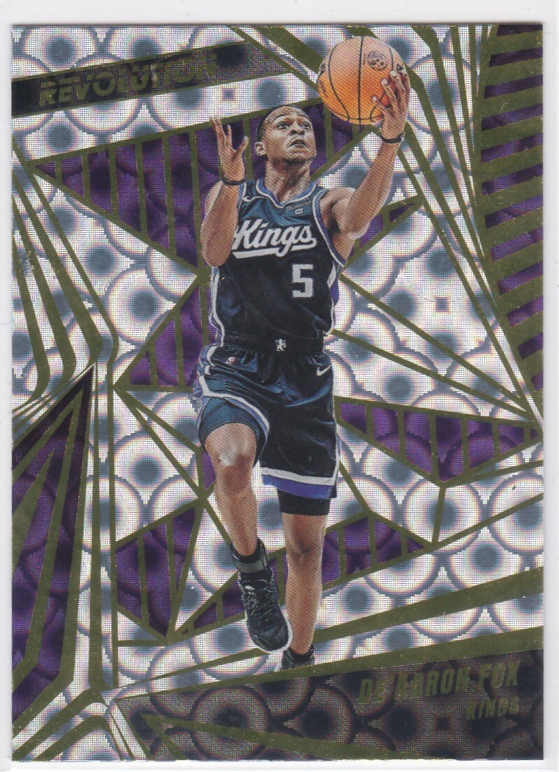 DE'AARON FOX (KINGS) 2023-24 PANINI REVOLUTION GROOVE PARALLELの画像1