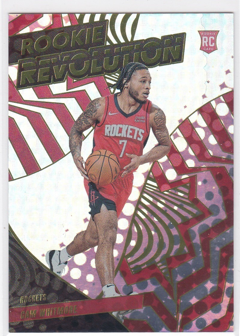 CAM WHITMORE (ROCKETS) RC! 2023-24 PANINI REVOLUTION ROOKIE REVOLUTIONの画像1