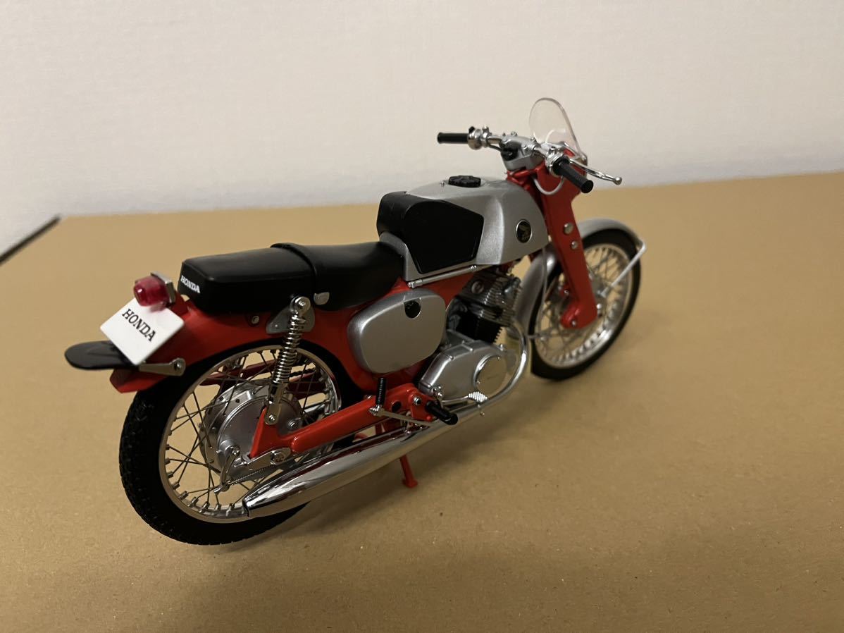 【新品】,EBBRO/エブロ 1/10 Honda CB92 1959(RED/BLACK)/ホンダ/バイクの画像4