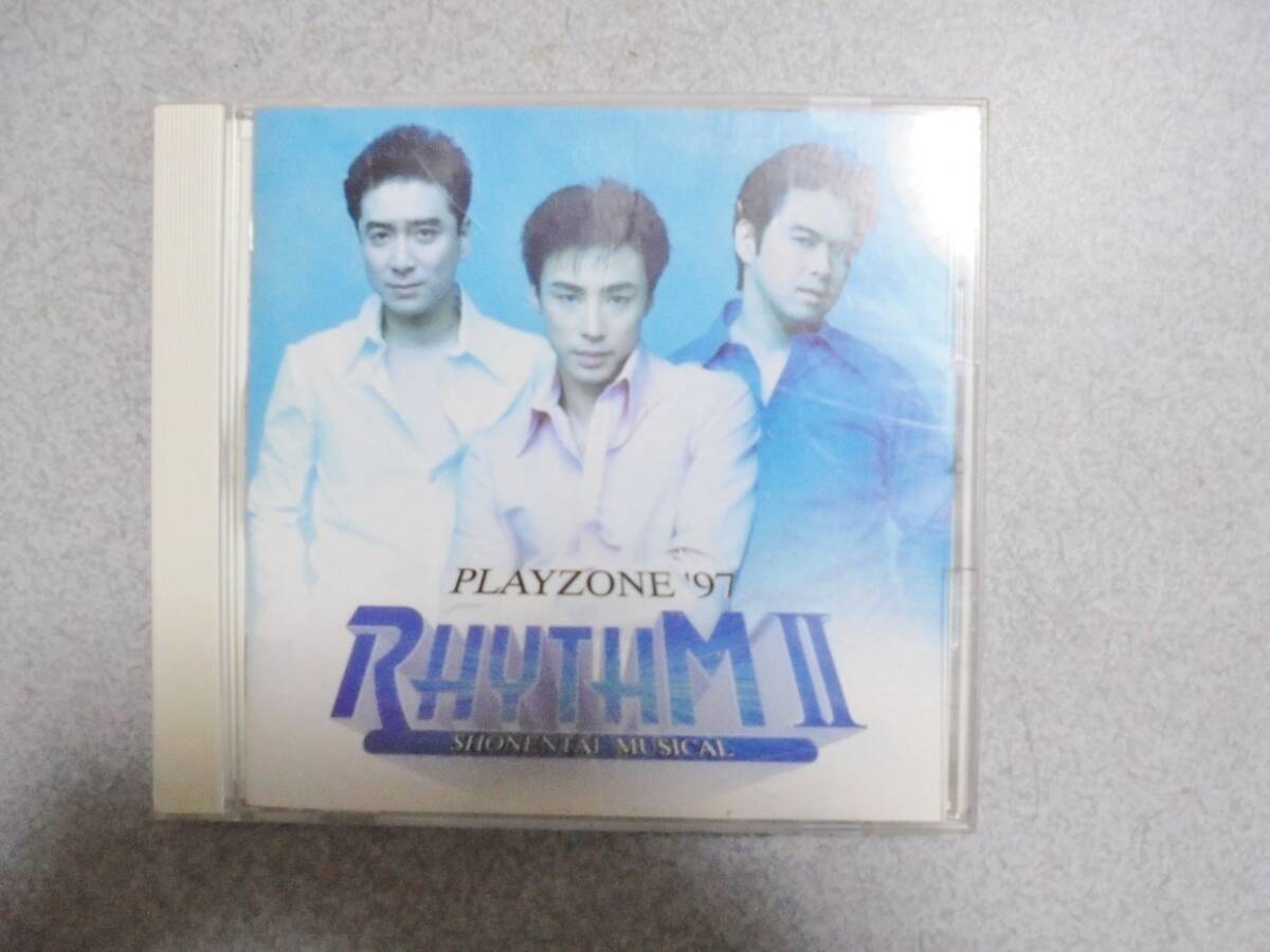 CD　少年隊　Playzone'97　RHYTHM Ⅱ　少年隊ミュージカル_画像1