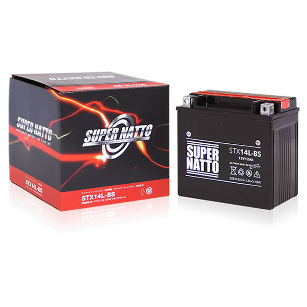  week-day 24 hour within shipping![ new goods, with guarantee ] bike battery STX14L-BS ( fluid go in settled ) super nut [65958-04 65958-04A 65984-00 interchangeable ]182