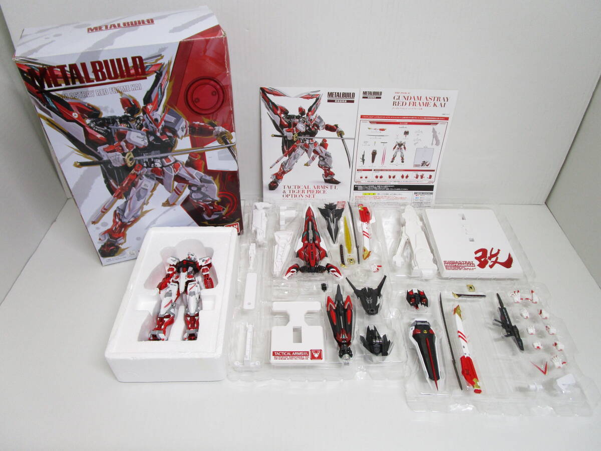 HO-979◆BANDAI バンダイ 機動戦士ガンダムSEED VS ASTRAY METAL BUILD MBF-P02KAI ガンダムアストレイ レッドフレーム改 中古品