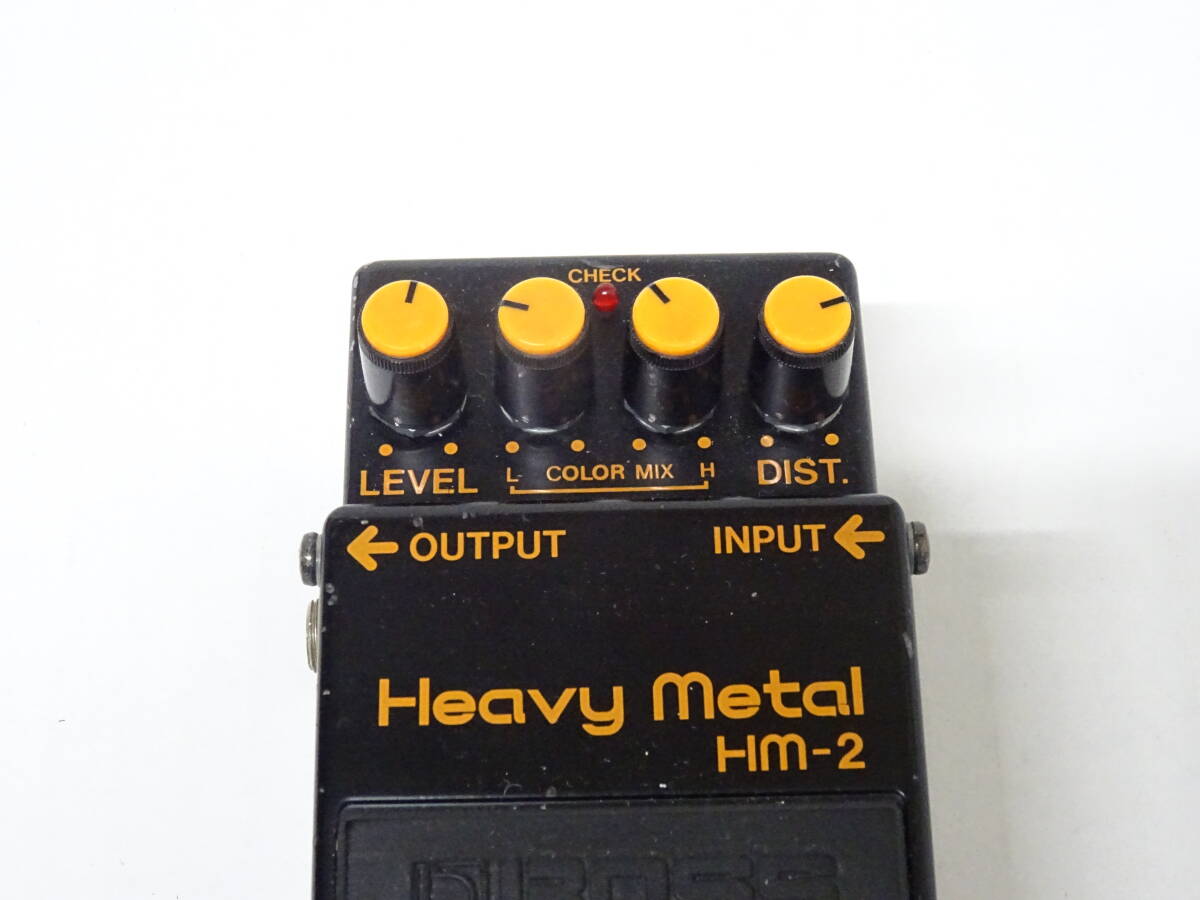 MU-855◆BOSS HM-2 Heavy Metal ヘビーメタル ディストーション エフェクター 中古品の画像2