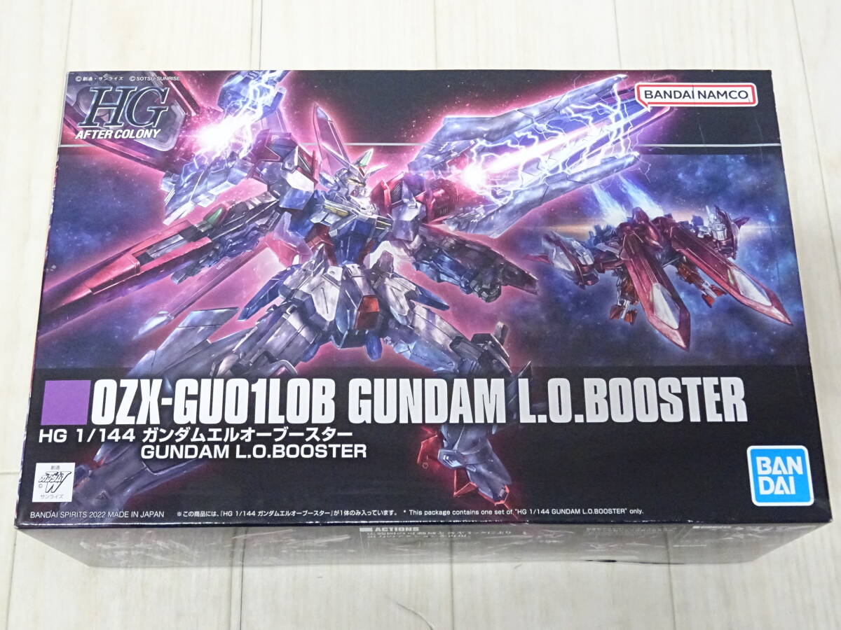 【未組立品】HO-210◆新機動戦記ガンダムW DUAL STORY G-UNIT ガンプラ 1/144 HG ガンダムエルオーブースター プレミアムバンダイ限定の画像1