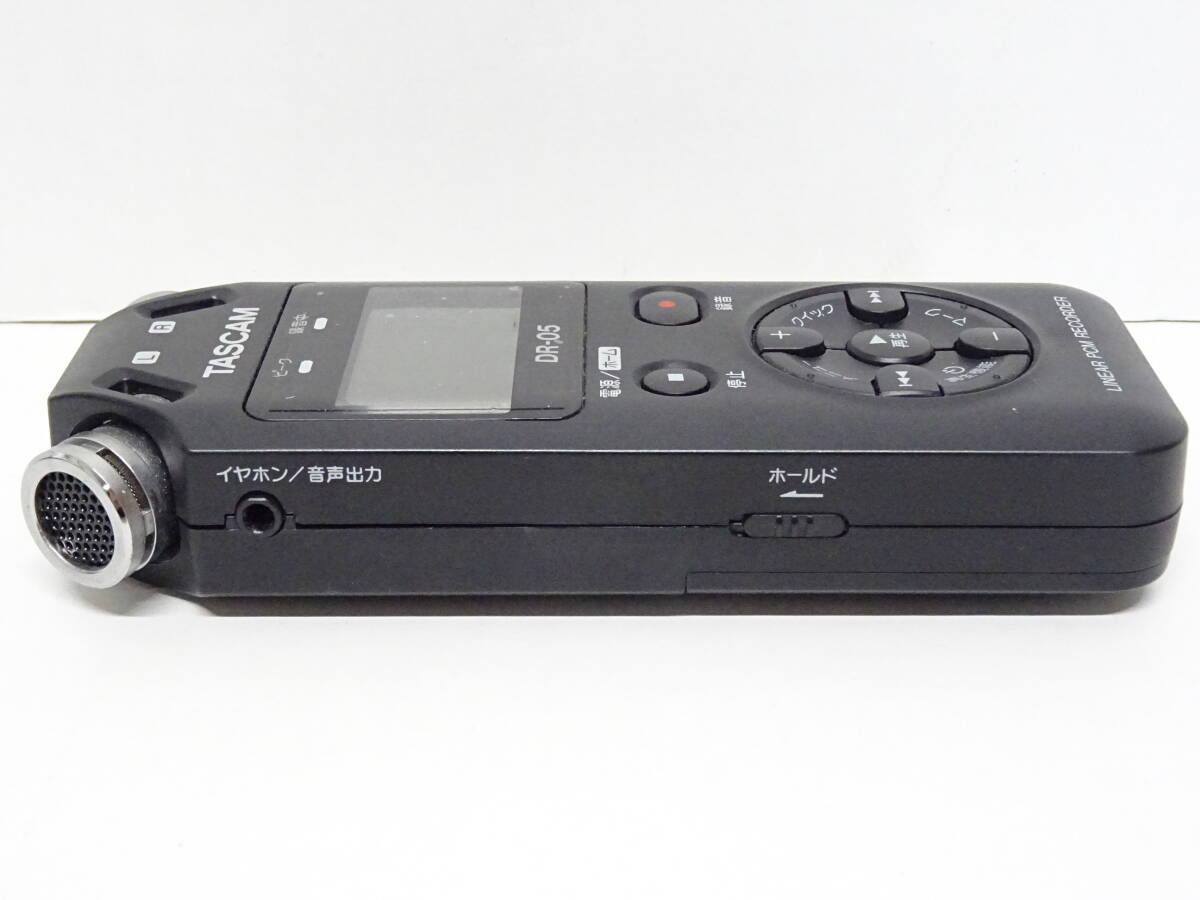 HE-506◆TASCAM リニアPCMレコーダー DR-05 中古品_画像4