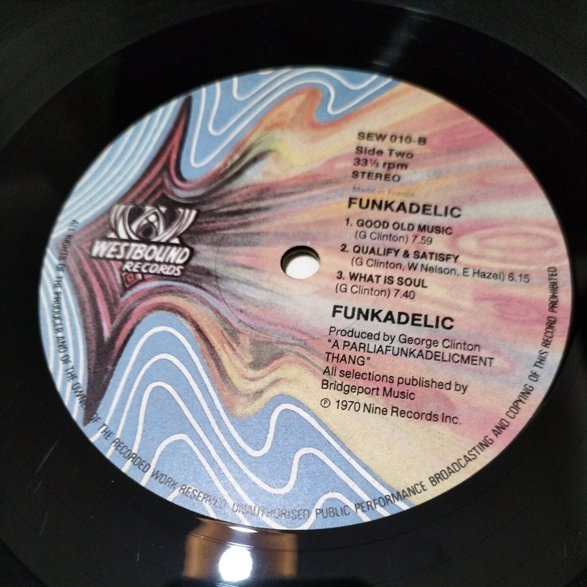 ソウルファンク輸入中古盤レコード Funkadelic Same title ファンカデリック 1st 再発盤 レアグルーヴ、サイケ期 Soul Funkの画像3
