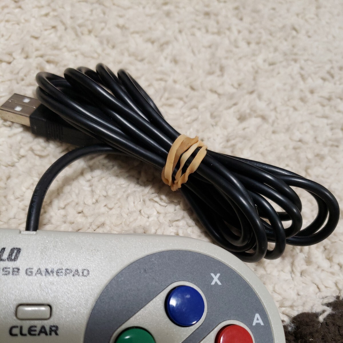 BUFFALO USB ゲームパッド BSGP801 クラシック バッファロー CLASSIC GAMEPADの画像4
