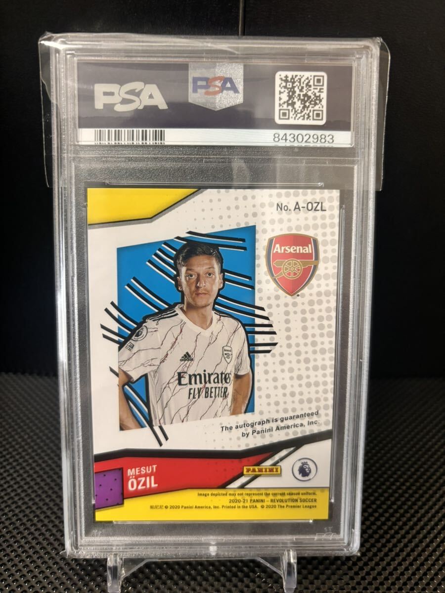 【PSA10】 2020 Panini Revolution Mesut Ozil メスト・エジル AUTO 直筆サインの画像2