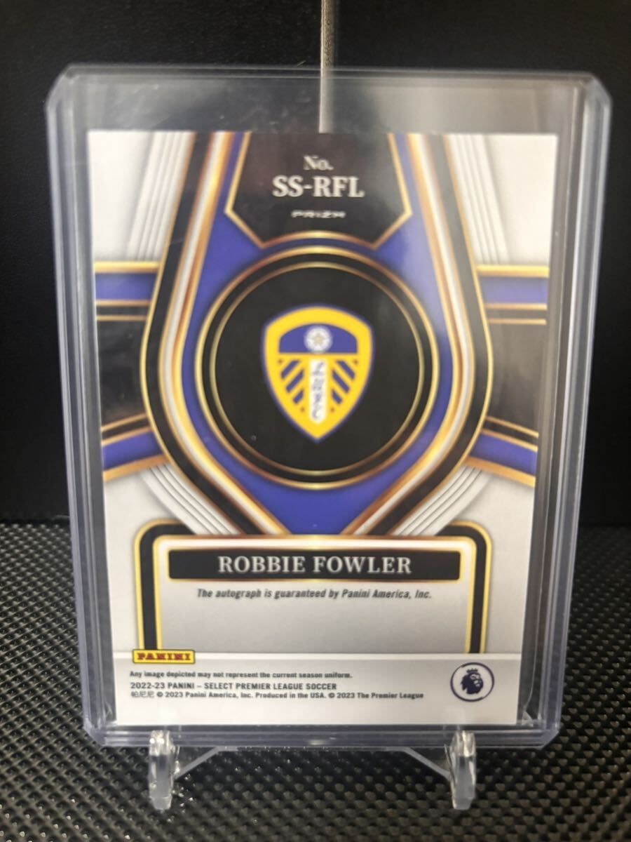 2022-23 Panini Select EPL Robbie Fowler ロビー・ファウラー 直筆サイン AUTOの画像2