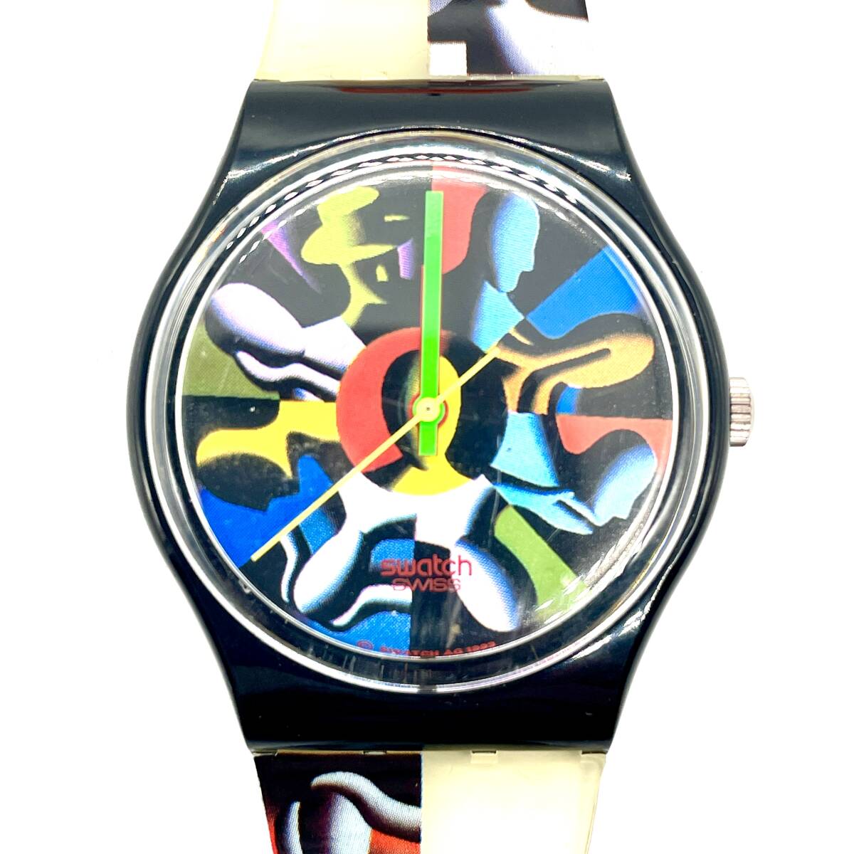 希少 稼働品 Swatch スウォッチまとめ セット Azimut 1994年モデル 星座 GK179／TWELVE APOSTLES by MARK KOSTABI 1994年モデル GB156 レアの画像3