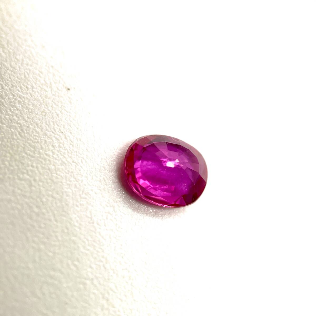 天然ルビー ルース 0.294ct ソーティング付き 約3.5×4.5×2.0mm コランダム 裸石 外し石 大粒 宝石 ジュエリー corundum ruby jewelryの画像6