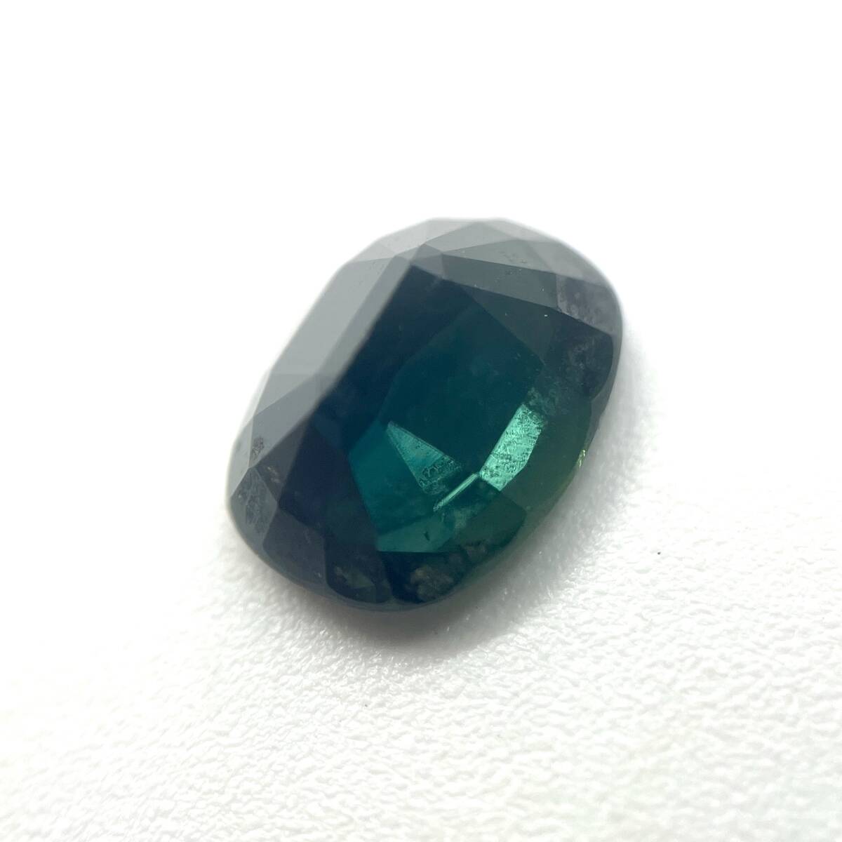 天然サファイア ルース 1.878ct ソーティング付き 約6.6×8.3×4.0mm コランダム 裸石 外し石 大粒 宝石 ジュエリー corundum sapphire