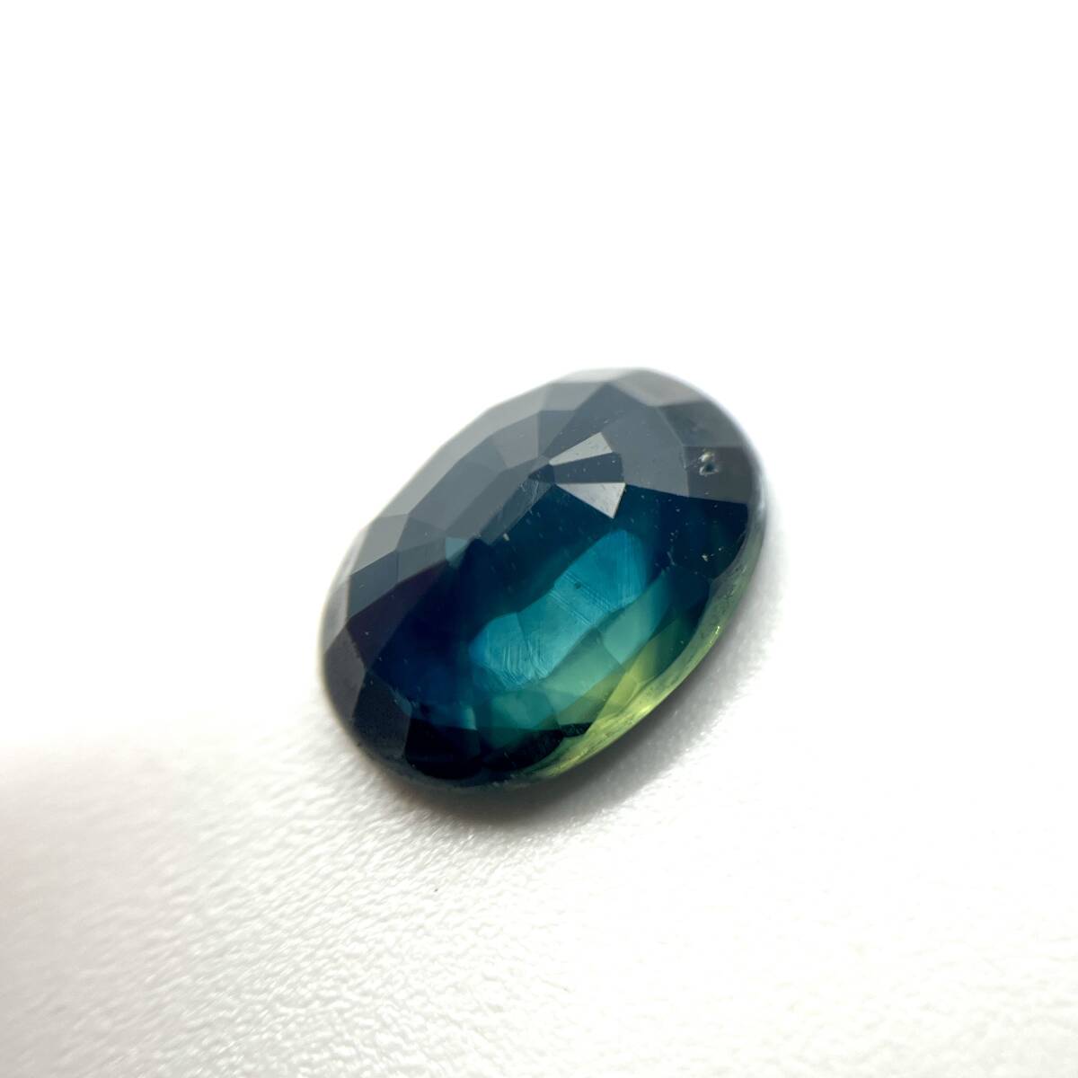 天然サファイア ルース 2.010ct ソーティング付き 約7.1×9.1×3.3mm コランダム 裸石 外し石 大粒 宝石 ジュエリー corundum sapphire