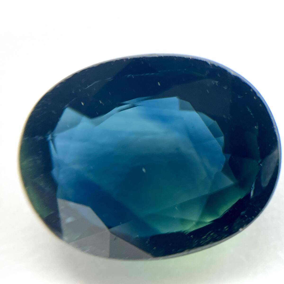 天然サファイア ルース 2.010ct ソーティング付き 約7.1×9.1×3.3mm コランダム 裸石 外し石 大粒 宝石 ジュエリー corundum sapphireの画像8