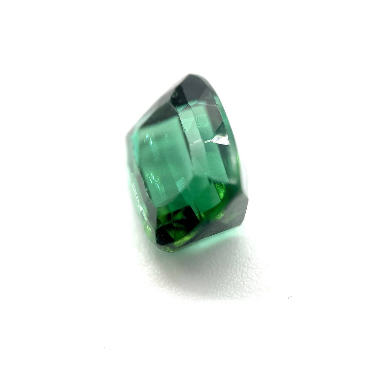  натуральный зеленый турмалин разрозненный 2.884ctso-ting имеется примерно 7.4×9.1×5.1mm камни не в изделии снимать камень драгоценнный камень ювелирные изделия натуральный камень квадратное tourmaline