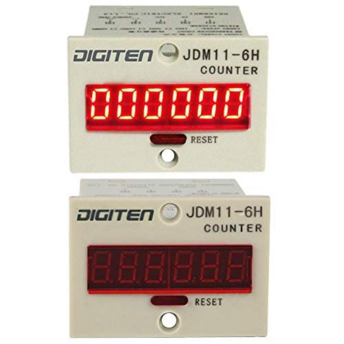 0-999999デジタルLEDカウンター+光電スイッチセンサー+リフレクター自動コンベヤーベルト100-240VAC