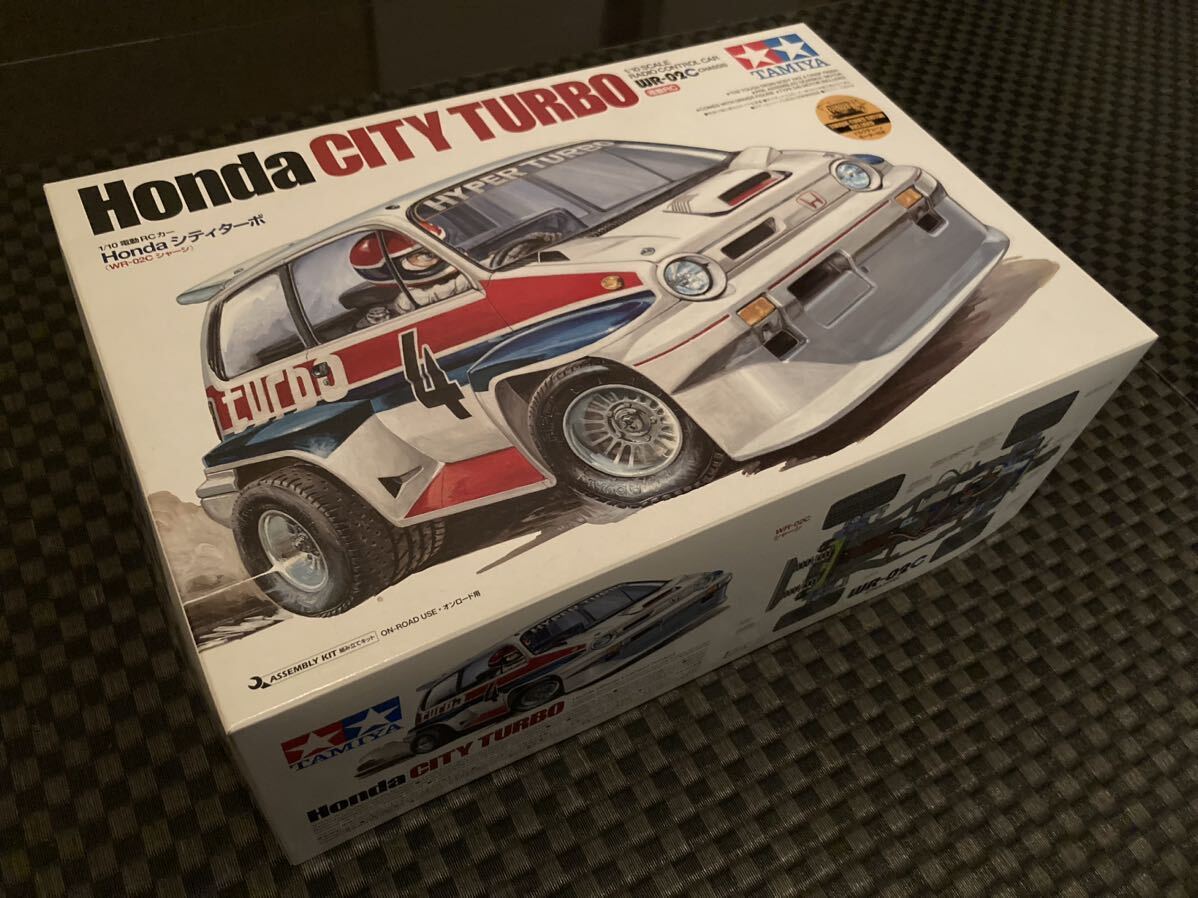 1/10RC Honda シティターボ （WR-02Cシャーシ） 58611タミヤ TAMIYA _画像1