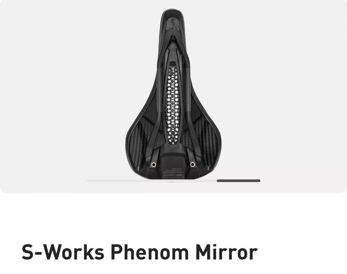 新品 スペシャライズド S-WORKS S-Works Phenom Mirror エスワークス フェノム ミラー 143mm 幅の画像4