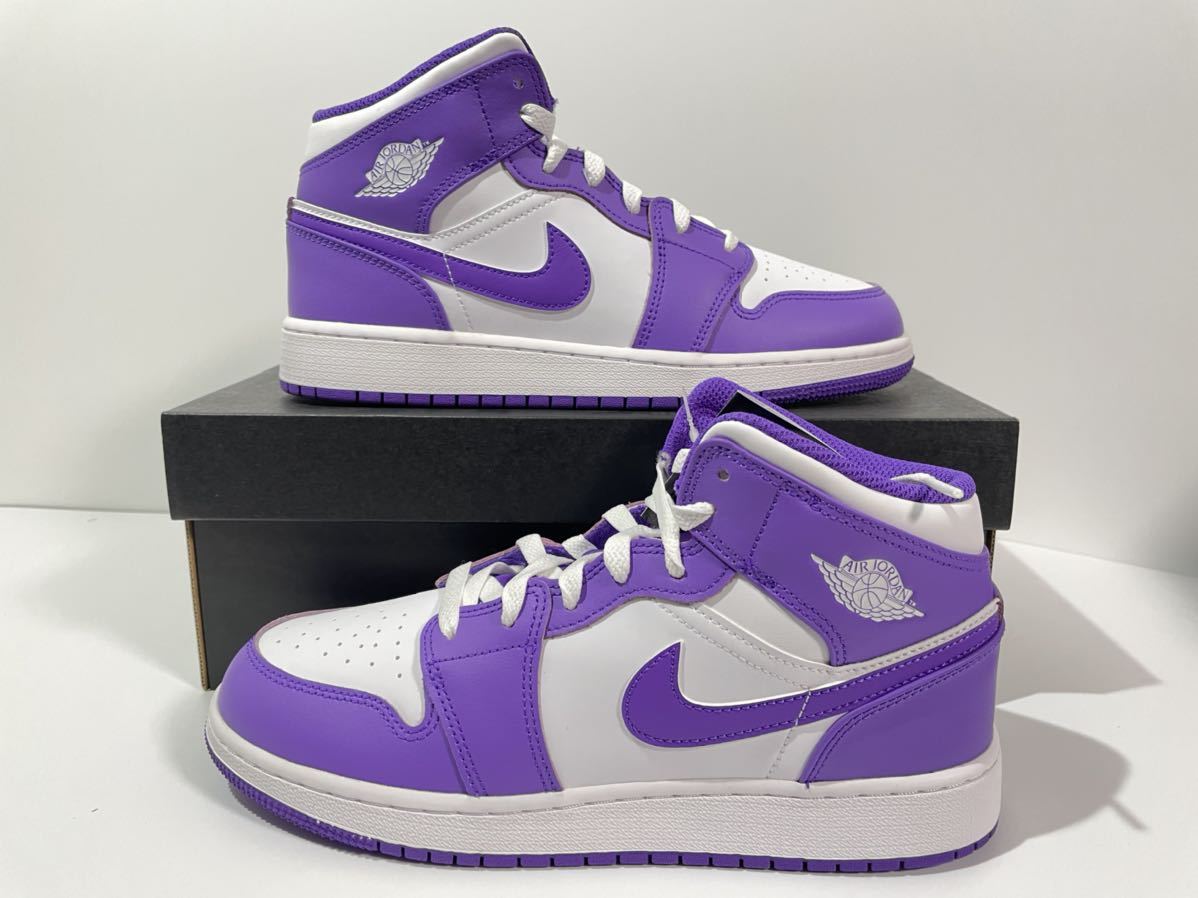 新品】24 5㎝ NIKE AIR JORDAN 1 MID GS ナイキ エア ジョーダン 新品】24 5㎝ NIKE AIR JORDAN 1 MID GS ナイキ エア ジョーダン