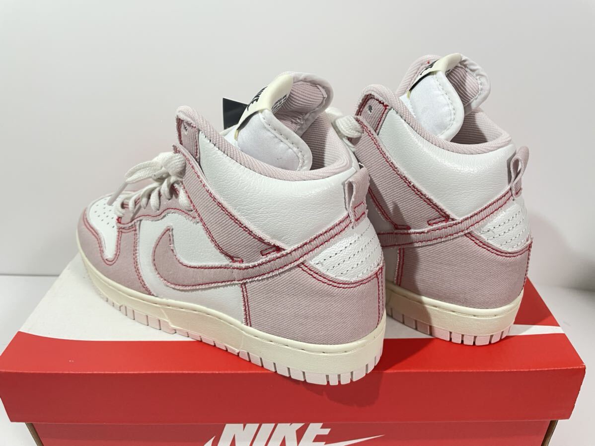 【 доставка бесплатно 】【 новый товар 】 23.5㎝　NIKE DUNK HIGH 1985 PINK DENIM  Nike  ... ... 1985  розовый   Denim   