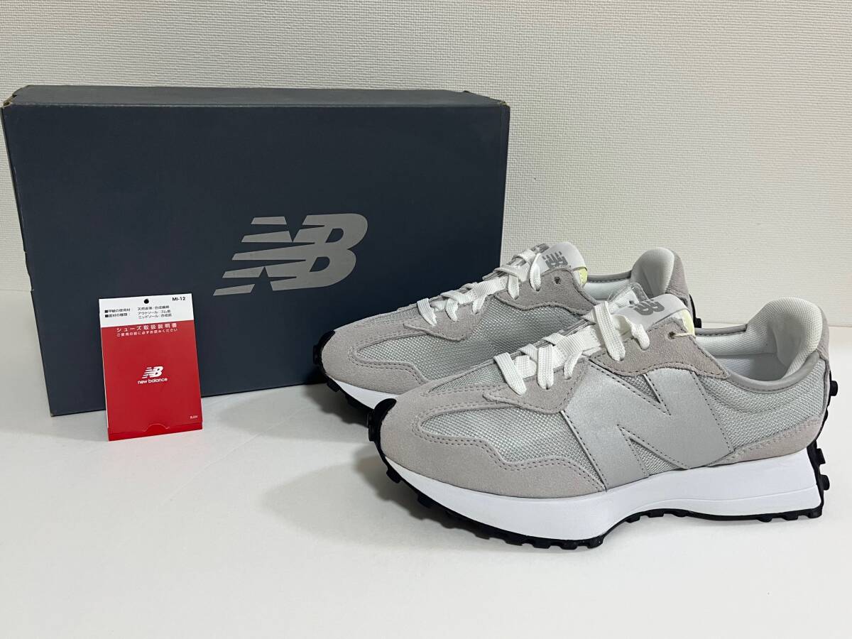 【送料無料】【新品 ※ラスト1点！】24cm New Balance ニューバランス MS327MA1 グレー