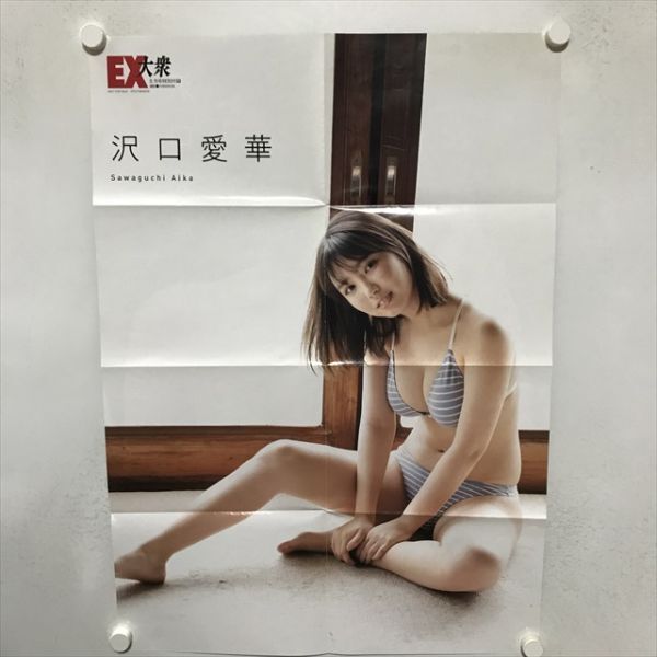 B18566 ◆沢口愛華 B2サイズ ポスター ★5点以上同梱で送料無料★_画像1