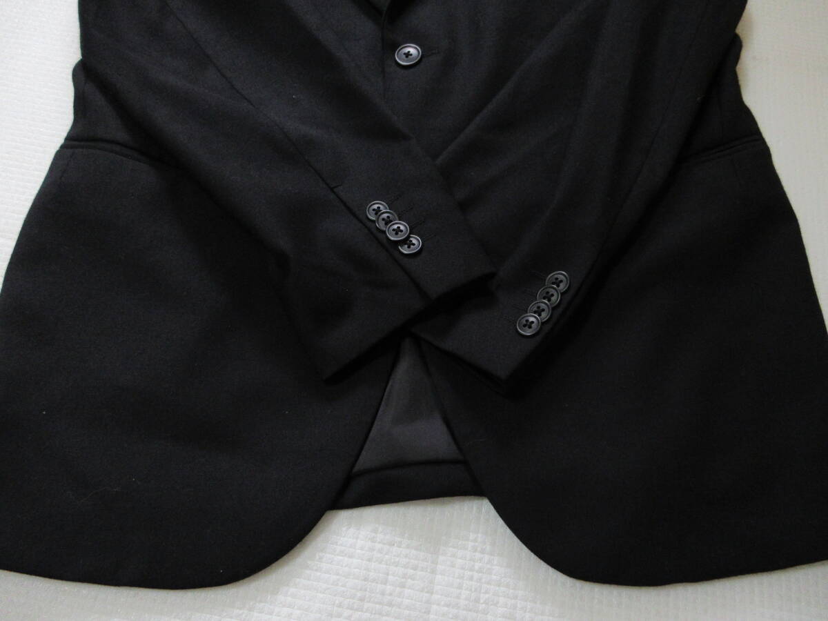 UNIQLO ユニクロ +J ウールジャケット パンツ M 黒(B69)の画像4