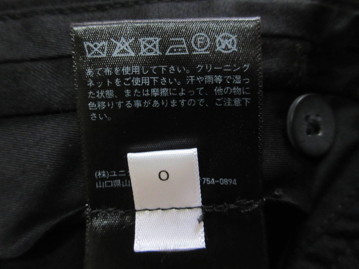 UNIQLO ユニクロ +J ウールジャケット パンツ M 黒(B69)の画像10